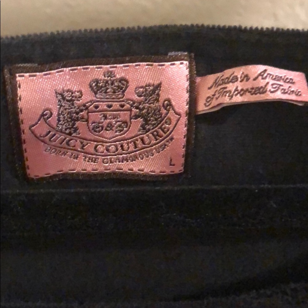 Vintage Juicy Couture Black Velour Dress! - Picture 2 of 6
